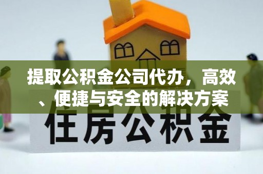 玛多提取公积金公司代办，高效、便捷与安全的解决方案