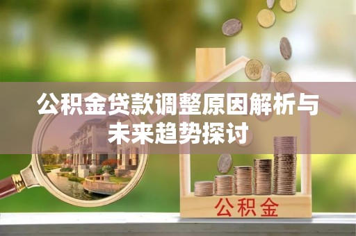 玛多公积金贷款调整原因解析与未来趋势探讨