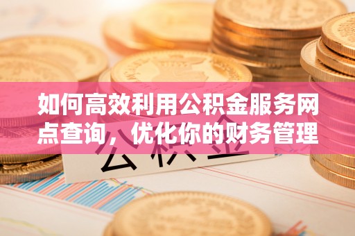 玛多如何高效利用公积金服务网点查询，优化你的财务管理