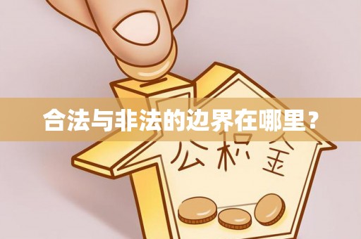 玛多合法与非法的边界在哪里？