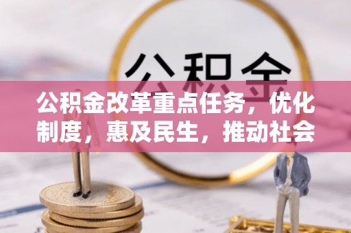 玛多公积金改革重点任务，优化制度，惠及民生，推动社会公平发展