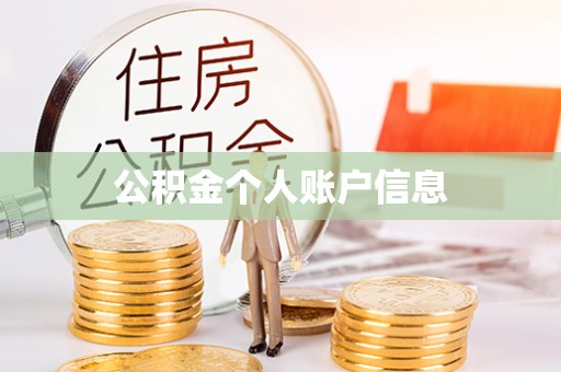 玛多公积金个人账户信息
