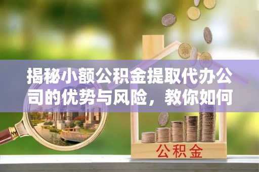 玛多揭秘小额公积金提取代办公司的优势与风险，教你如何选择可靠服务