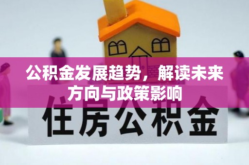 玛多公积金发展趋势，解读未来方向与政策影响