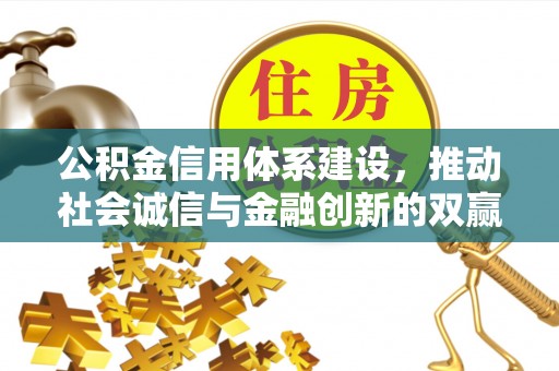 玛多公积金信用体系建设，推动社会诚信与金融创新的双赢之道