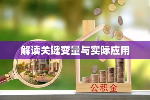 玛多解读关键变量与实际应用