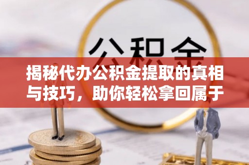 玛多揭秘代办公积金提取的真相与技巧，助你轻松拿回属于你的钱