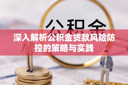 玛多深入解析公积金贷款风险防控的策略与实践