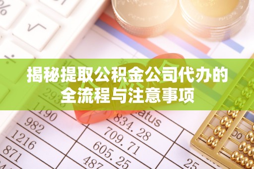 玛多揭秘提取公积金公司代办的全流程与注意事项
