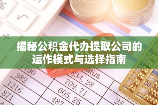 玛多揭秘公积金代办提取公司的运作模式与选择指南