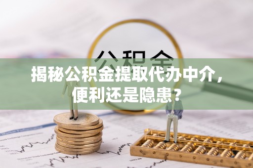 玛多揭秘公积金提取代办中介，便利还是隐患？
