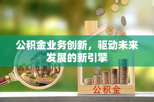 玛多公积金业务创新，驱动未来发展的新引擎