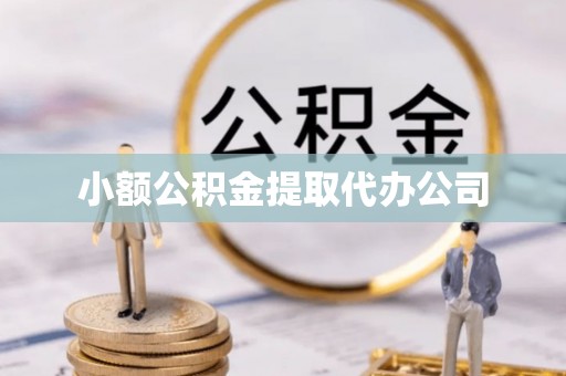 玛多小额公积金提取代办公司
