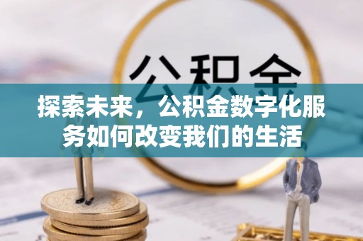 玛多探索未来，公积金数字化服务如何改变我们的生活