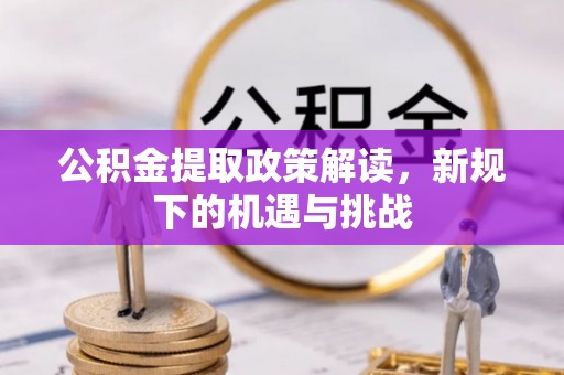 玛多公积金提取政策解读，新规下的机遇与挑战