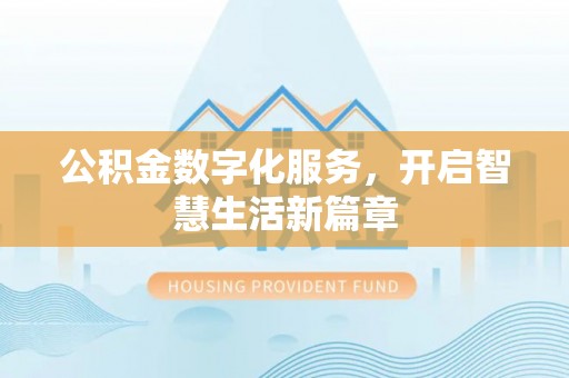 玛多公积金数字化服务，开启智慧生活新篇章