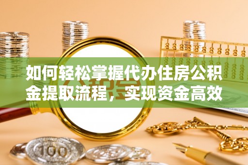 玛多如何轻松掌握代办住房公积金提取流程，实现资金高效利用