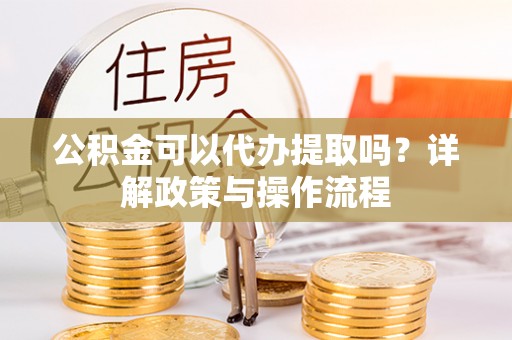 玛多公积金可以代办提取吗？详解政策与操作流程