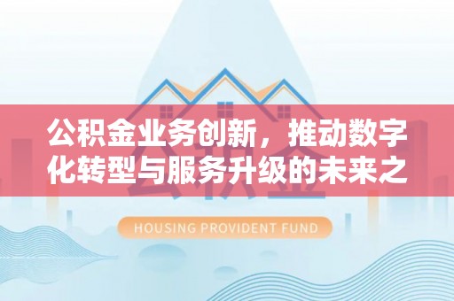 玛多公积金业务创新，推动数字化转型与服务升级的未来之路