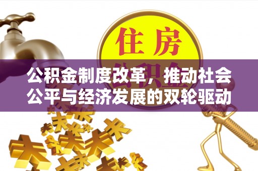玛多公积金制度改革，推动社会公平与经济发展的双轮驱动