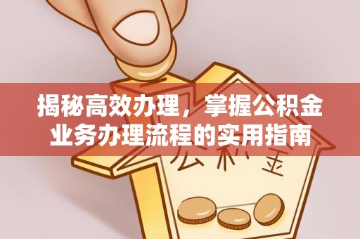 玛多揭秘高效办理，掌握公积金业务办理流程的实用指南