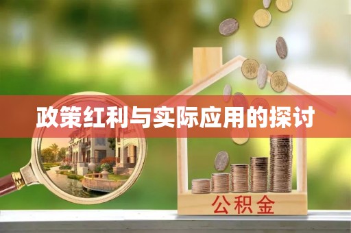 玛多政策红利与实际应用的探讨