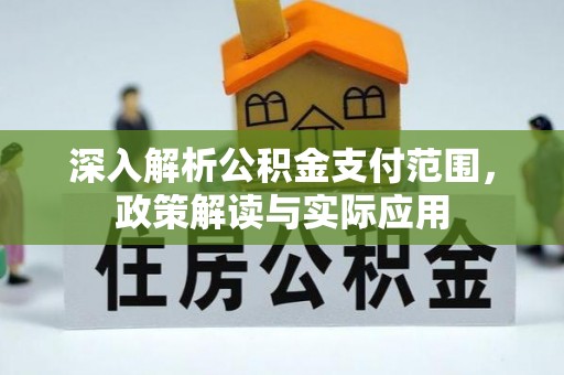 玛多深入解析公积金支付范围，政策解读与实际应用