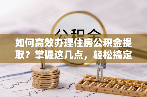 玛多如何高效办理住房公积金提取？掌握这几点，轻松搞定！