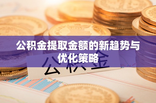 玛多公积金提取金额的新趋势与优化策略
