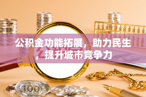 玛多公积金功能拓展，助力民生，提升城市竞争力