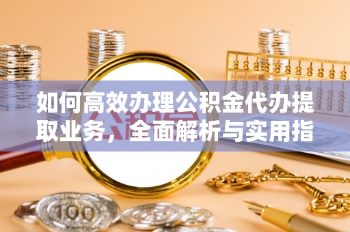 玛多如何高效办理公积金代办提取业务，全面解析与实用指南