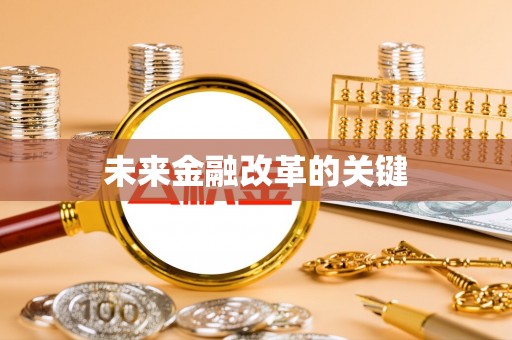 玛多未来金融改革的关键