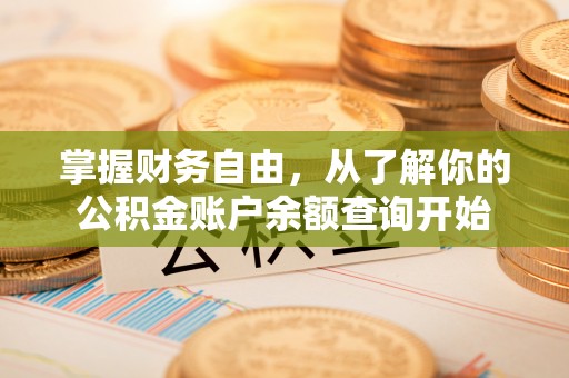 玛多掌握财务自由，从了解你的公积金账户余额查询开始