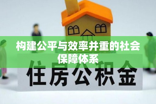 玛多构建公平与效率并重的社会保障体系