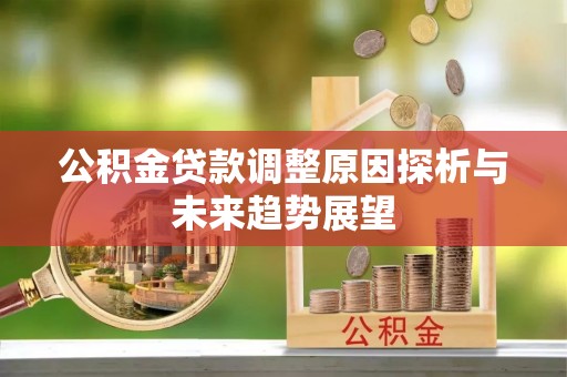 玛多公积金贷款调整原因探析与未来趋势展望