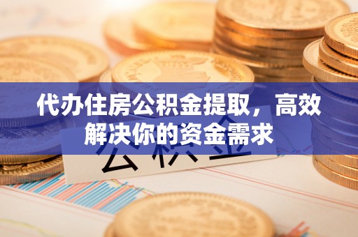玛多代办住房公积金提取，高效解决你的资金需求