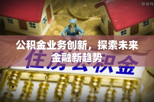 玛多公积金业务创新，探索未来金融新趋势