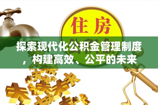 玛多探索现代化公积金管理制度，构建高效、公平的未来