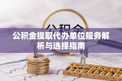 玛多公积金提取代办单位服务解析与选择指南