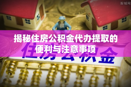 玛多揭秘住房公积金代办提取的便利与注意事项