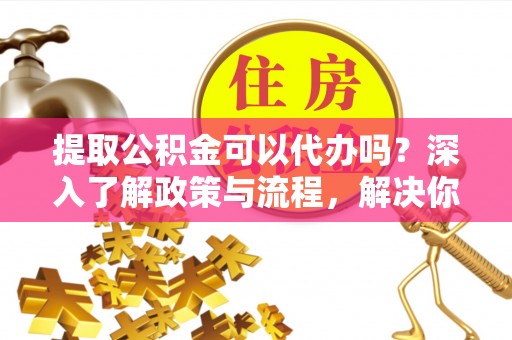 玛多提取公积金可以代办吗？深入了解政策与流程，解决你的疑问