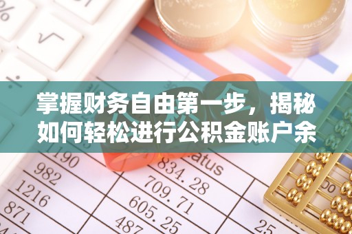 玛多掌握财务自由第一步，揭秘如何轻松进行公积金账户余额查询
