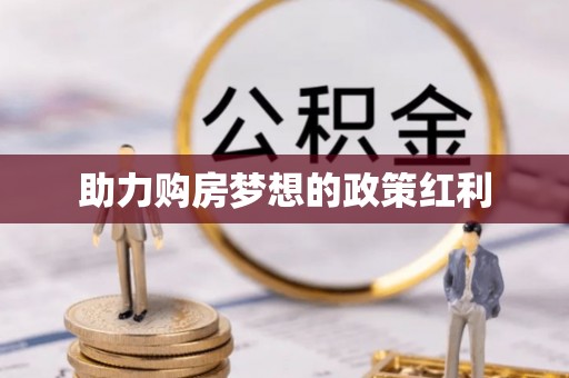 玛多助力购房梦想的政策红利