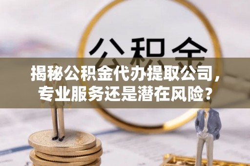 玛多揭秘公积金代办提取公司，专业服务还是潜在风险？