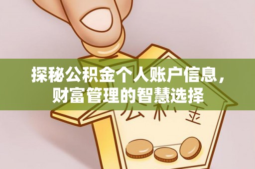 玛多探秘公积金个人账户信息，财富管理的智慧选择