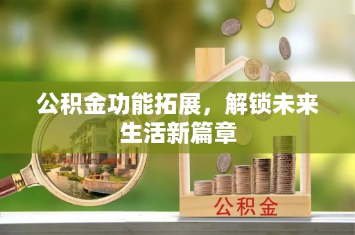 玛多公积金功能拓展，解锁未来生活新篇章