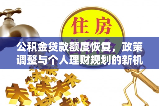 玛多公积金贷款额度恢复，政策调整与个人理财规划的新机遇
