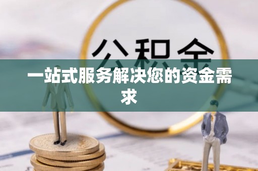 玛多一站式服务解决您的资金需求