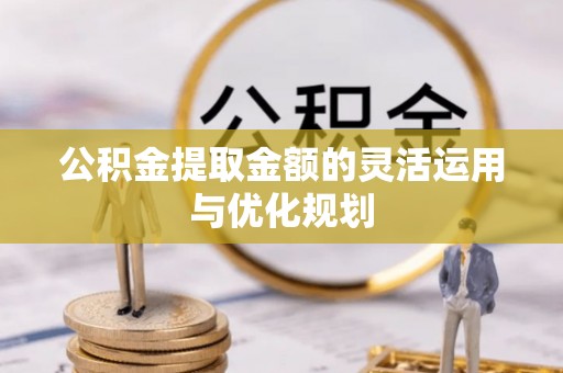 玛多公积金提取金额的灵活运用与优化规划